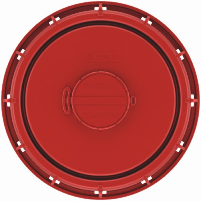 SCHÜTZ srew cap DN 225 (9“) red /  G2“-plug with vent / seal cap / EPDM gasket