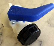 Fustiplast Klappenhahn DN50 - ETFE - Konus