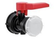 SCHÜTZ - Klappenhahn DN50 / EPDM / Kamlok