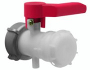 SCHÜTZ - Klappenhahn DN50 / EPDM / Alu /  Kamlok