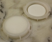 Hahn-Kappe DN50 weiss - nur für SCHÜTZ Kamlok-Hahn