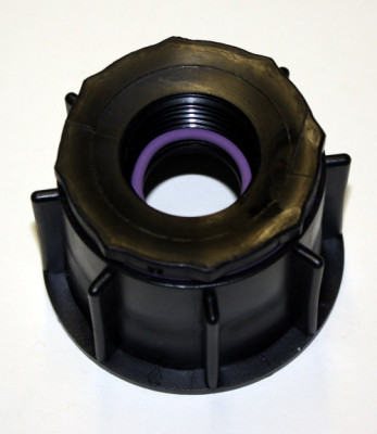 connector DN50 - S 60 x 6 female  to  1 inch female