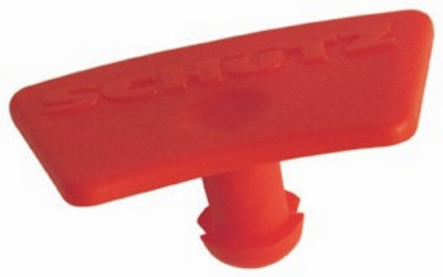 SCHÜTZ safty guard red <br>for valve DN50 with solid plastik nut