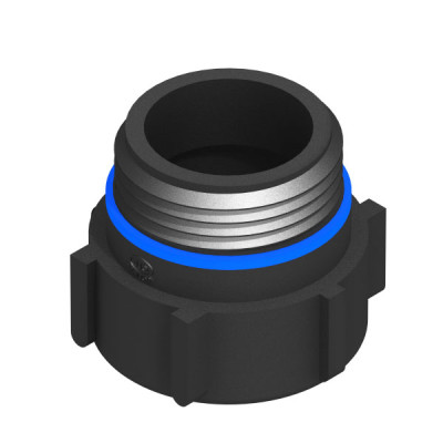 drum adapter<br>S56x4 male drum thread x 2&quot; BSP female