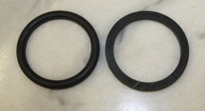 gasket EPDM for DN40 RD65x1/6 and our stainles steel adapter DN S60x6 IG