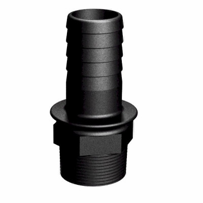 1" BSP hex. Male X 1"(25mm) hose tail G/P/P