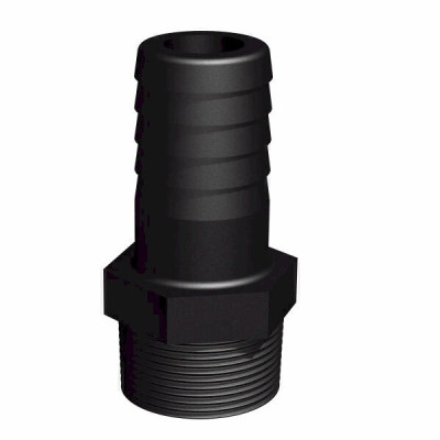 1 1/4" BSP hex. Male X 1 1/4"(32mm) hose tail G/P/P