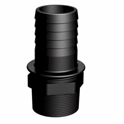 2" BSP hex. Male X 2"(50mm) hose tail G/P/P