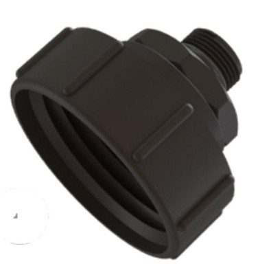 connector - 1&quot; BSP hex male adaptor - S100x8 female buttress