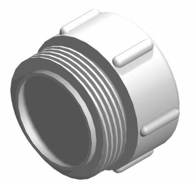 connector S60x6 female adaptor - 2&quot; IDF male (food)