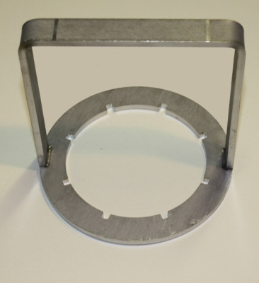 stainless steal wrench for montage screw cap DN 80<br>for WERIT valve caps older 8-10 years stainless steal wrench for montage screw cap DN 80<br>for WERIT valve caps older 8-10 years