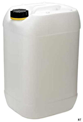 bidon 25 litres - UN-3H1 / X1.9 - FDA - transparent