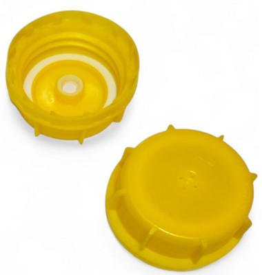 canister cap K61 with 1x safeguard - yellow - with vent - special offers