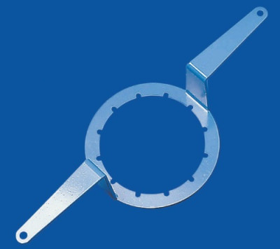 Deckelschlüssel NW150 für IBC Schraubdeckel - Stahl - blau
