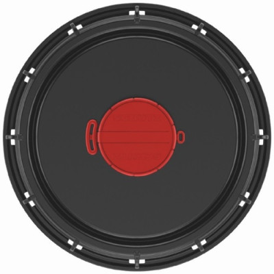IBC Deckel NW225 - schwarz - G2-Entlüftung + EPDM