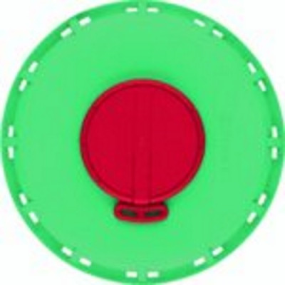 SCHÜTZ srew cap DN 150 green / G2” plug with vent / red seal cap - needed / cleaned