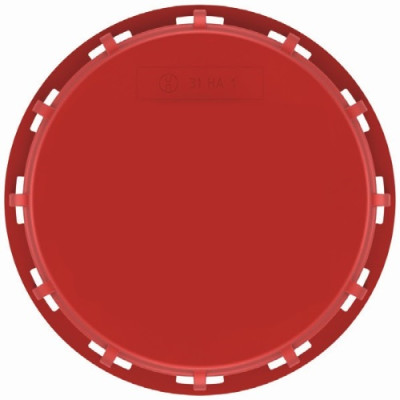 IBC Deckel NW150 - ROT -TPE-V - mit UN-Zulassung