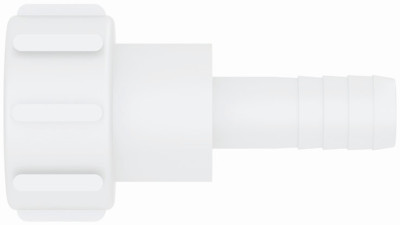 IBC ADAPTER 360° PP/GF - DN50 S60x6 IG auf Schlauchtülle 1" (25mm) - drehbar