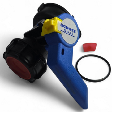 SCHÜTZ Klappenhahn DN50 S75x6 auf DN50 S60x6 - Konus (EPDM - PP) schwarz - SONDERPOSTEN SCHÜTZ Klappenhahn DN50 S75x6 auf DN50 S60x6 - Konus (EPDM - PP) schwarz - SONDERPOSTEN